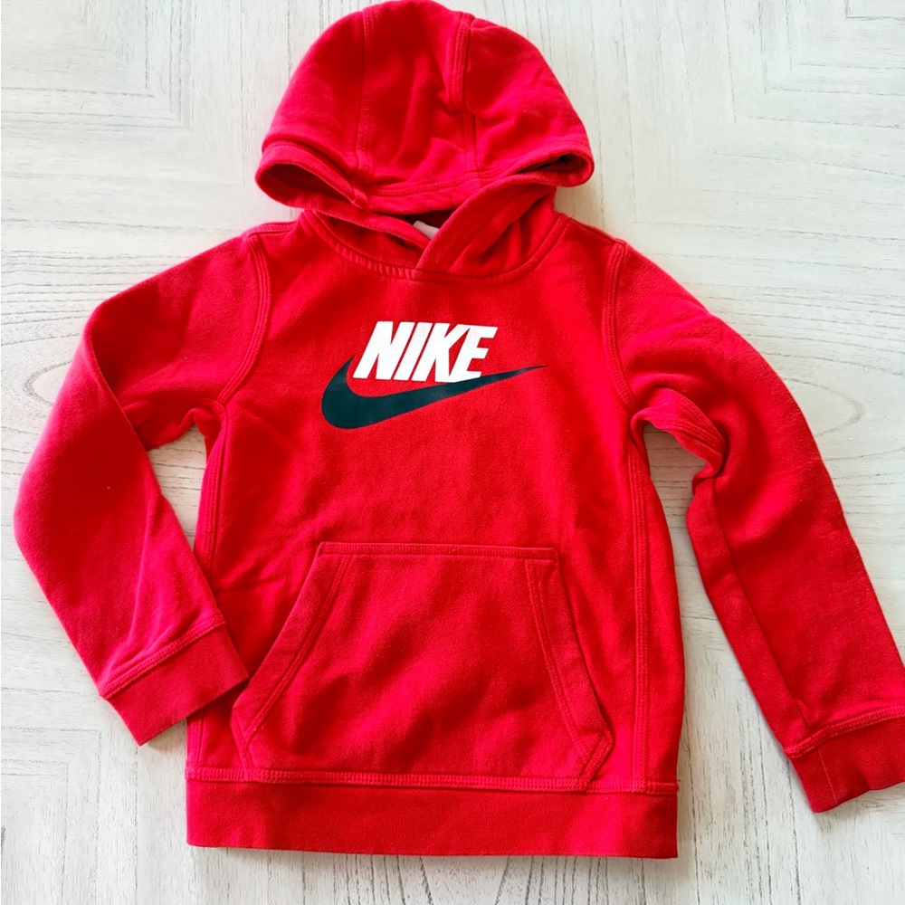 Nike Kids Bright Red Hoodie